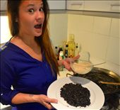 In one hand the black rice and in the other the homemade alioli: by mayrajinkings, Views[520]