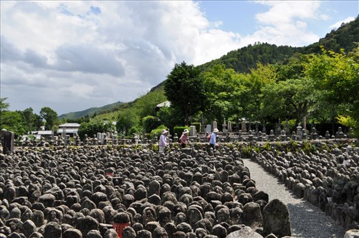 I continued along beyond the famous bamboo forest and into the spiritual side. 