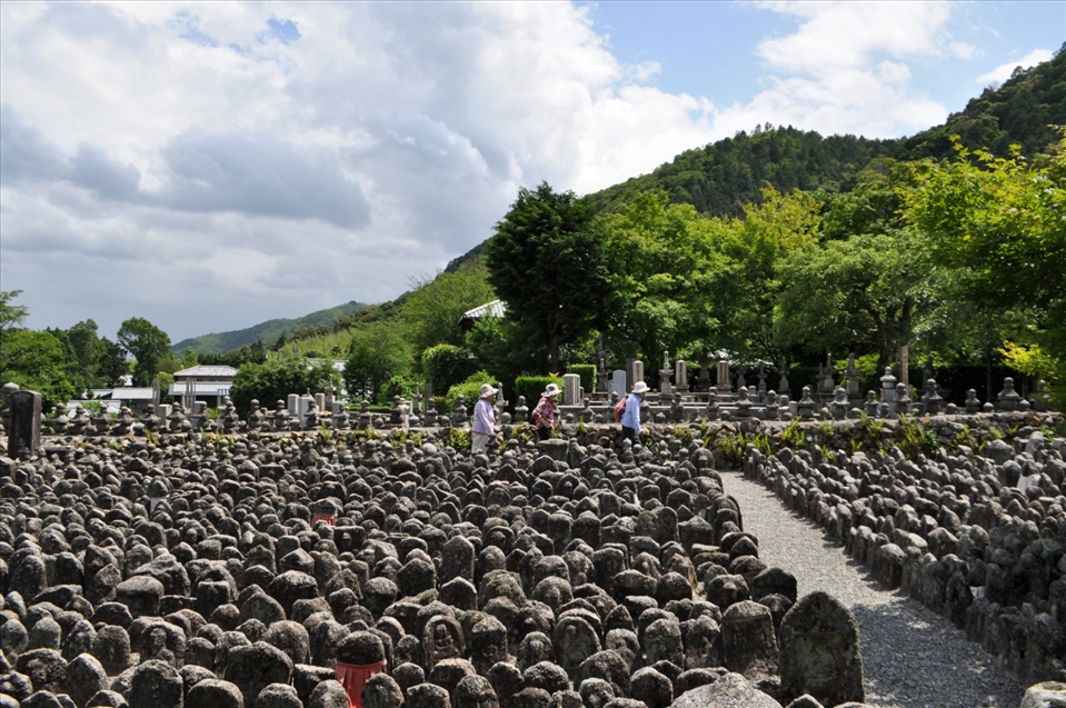 I continued along beyond the famous bamboo forest and into the spiritual side. 