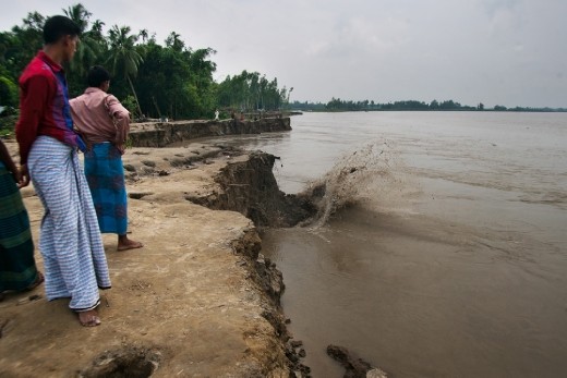 The pure sense of helplessness - The villagers watch in utter helplessness and despair as the river Teesta eats away their land, rendering as many as 200 families homeless and landless in less than two weeks.