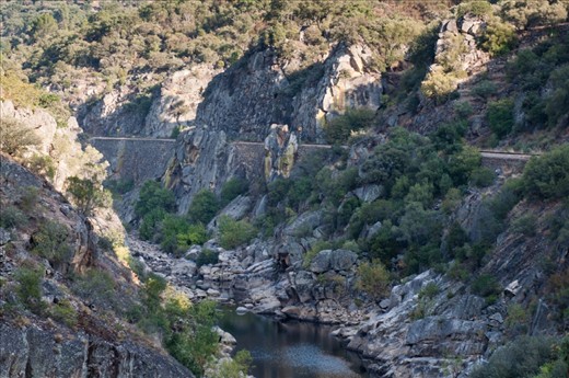 The Railroad side by side with the beautfull Tua River