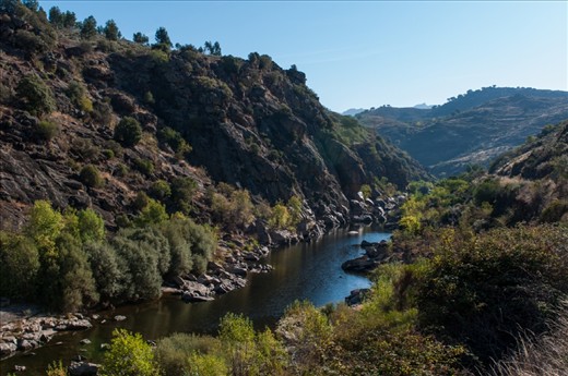 Looking forward to the Tua´s landscape