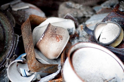 Remnants found inside my Uncle's VW bus