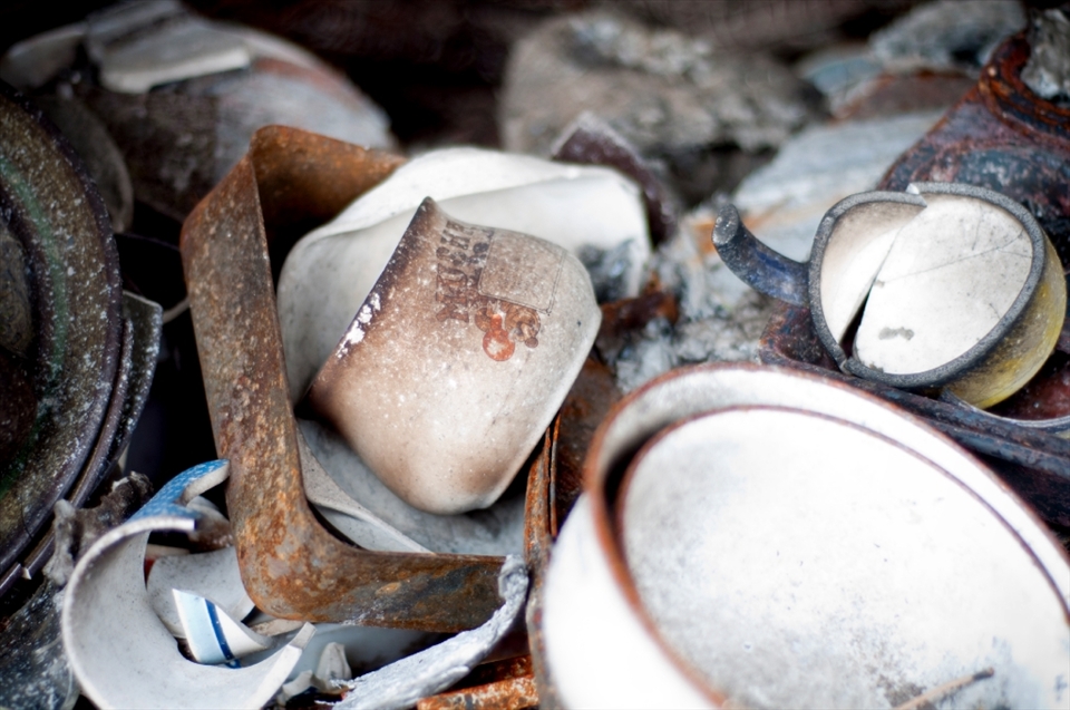 Remnants found inside my Uncle's VW bus