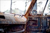 The burned out interior of my Uncle's VW bus: by mccarverk, Views[291]