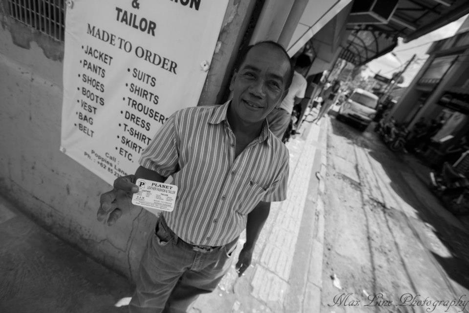 How about a suit? A local suit maker.