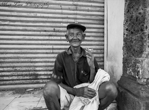 This guy was amazing, he couldn't speak english and was going blind in both eyes