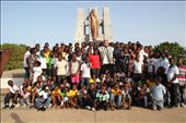 Ghana, accra, children gathered at the Osagefo Dr. Kwame Nkrumah memorial park: by megajud, Views[824]