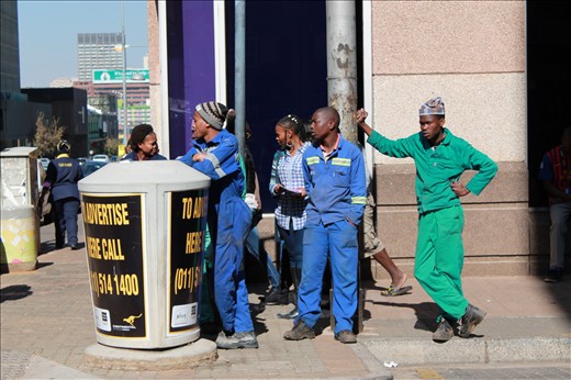 This is street - Jozi - Municipal Worker