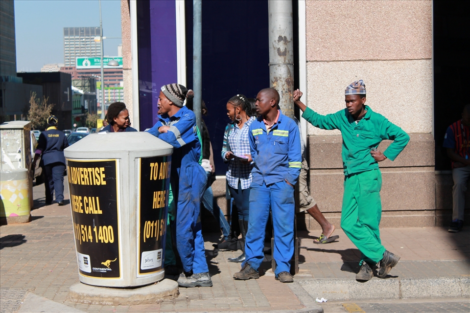 This is street - Jozi - Municipal Worker
