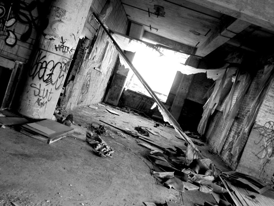Do not cease and let the surrounding debris and disorder fool you in this Detroit structure. There is always a light waiting at the end of the tunnel.