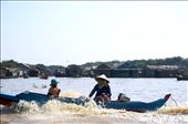 Tonle Sap Lake. January. 2013. The houses are built on floats and moves with the tide.: by melissag, Views[276]