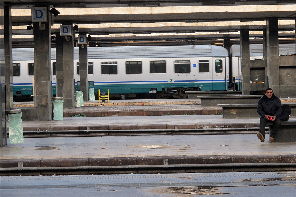 Rome’s central station is gateway to a for tourist unknown sphere, San Lorenzo. 