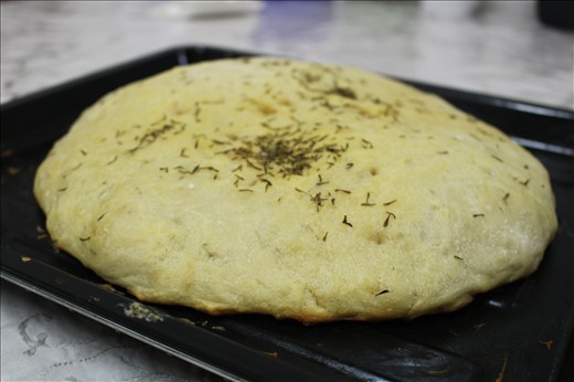 glorious, golden, gallant fat focaccia! Bucket List eat one made-in-italy!