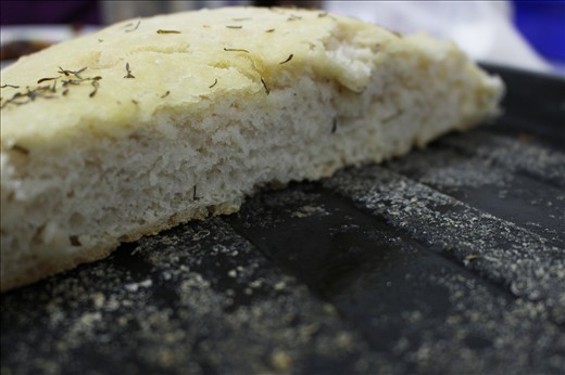 side view; not as fluffy as i'd have liked