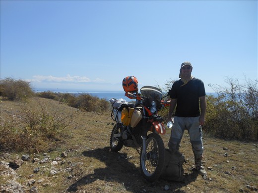 Glen Westergren Suzuki DR650 thumper