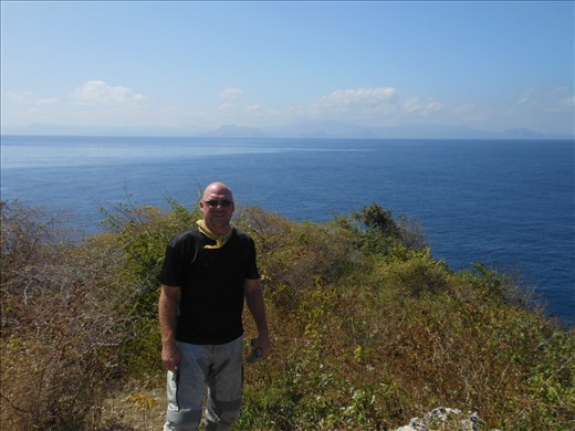 Glen with Rinjani in the far distance