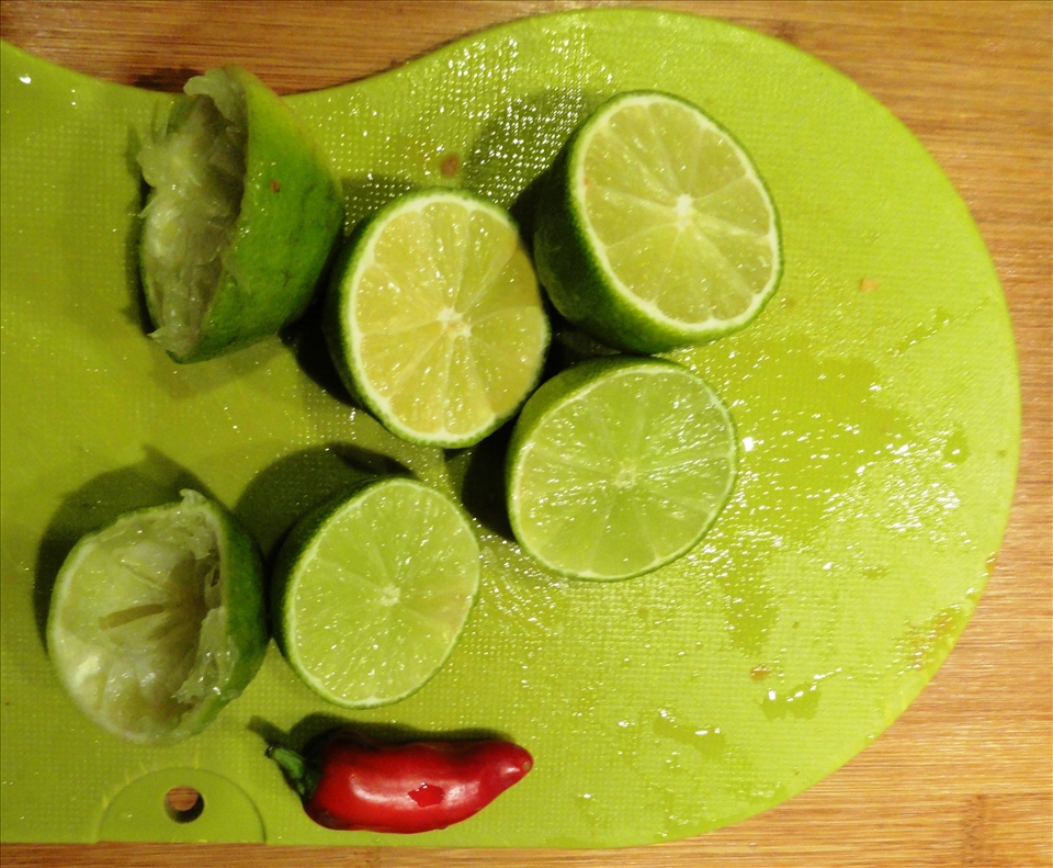 Be generous with the limes to get the genuine lip-smack