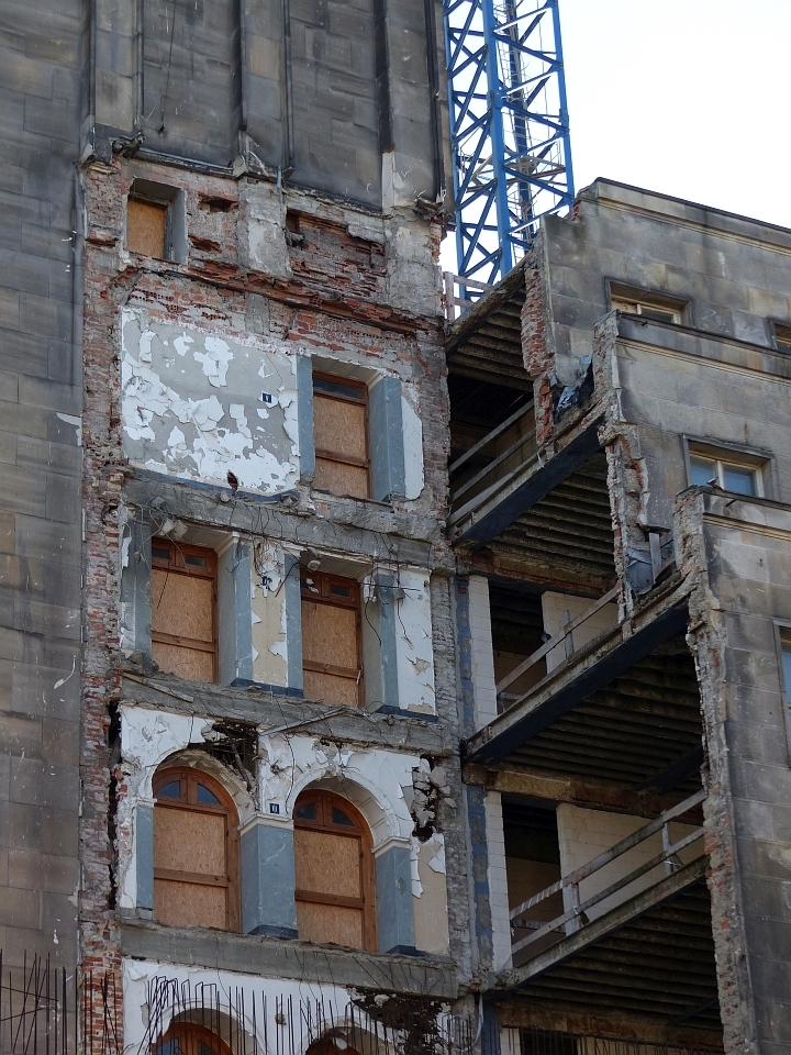 A privately owned Warsaw landmark left this way and forgotten.