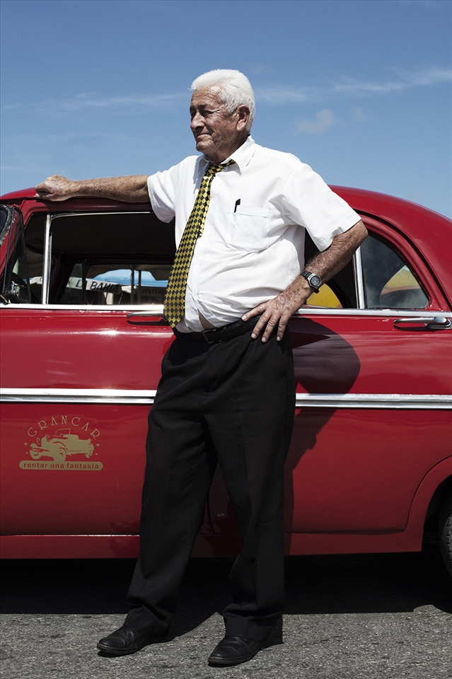 Ernesto – A successful state (tourist) taxi owner. Driving a taxi in Cuba is a lucrative business. Earning many times more than a doctor.