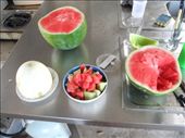 BREAKFAST (for free. melon farm down the road! :D): by michidoesoz, Views[165]