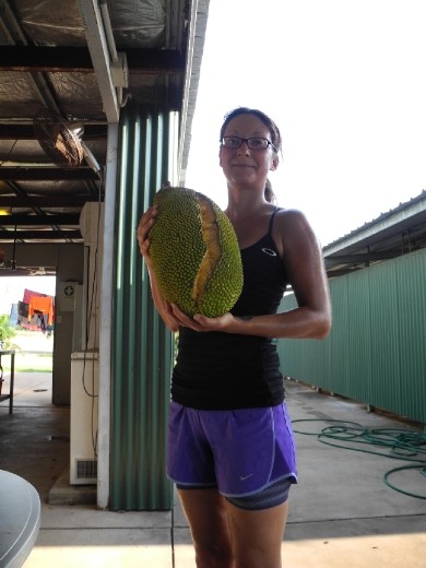 baby jack#1, reward for a sweaty one hour run :)