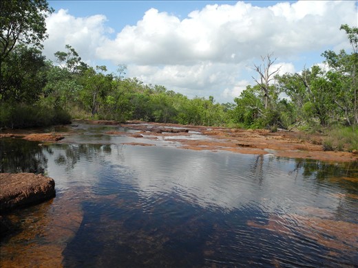 aah it just kept getting better, serene pool at Cascade steps