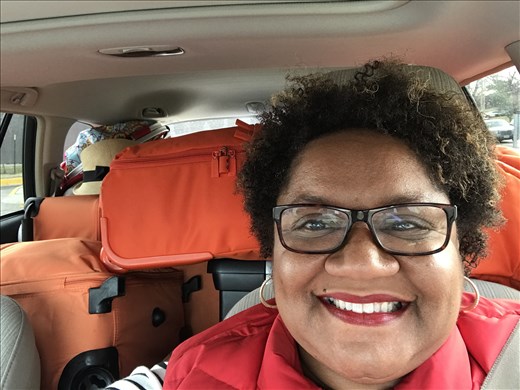 Car packed and ready to go! 