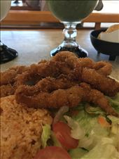 Fried shrimp at Mercado Negro: by midlife_nomad, Views[413]