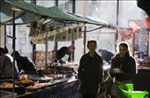 Two girls stroll around the Food Hall market in Brick Lane: by miguelsimoes, Views[316]