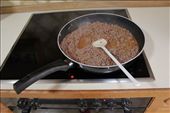 roast 1 diced onion in a pot with the mincemeat. Add the wine (or water, if pref: by mikaontour, Views[273]