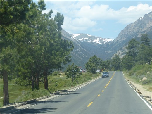 Rockies National Park route
