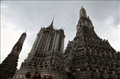 Temples of a place called Wat Arun in cloudy weather.: by mikhaelgan, Views[200]