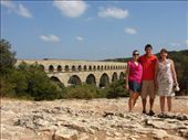 Us at the Pont du Gard.: by milko_rosie, Views[452]