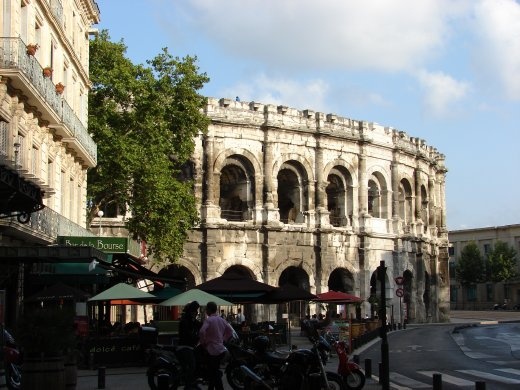 The ampitheatre in Nimes.