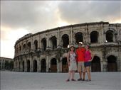 Us outside the ampitheatre.: by milko_rosie, Views[1001]