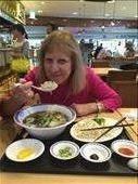 Jane eating rice noodles: by milligan_s, Views[298]
