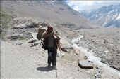 Spiti is a cold desert valley in the Northern Himalayas. We travel along the Chandra river to arrive at Rohtang “Pile of dead bodies” Pass. The winding dirt roads of this beautiful mountain range freeze over all but a few weeks a year. While icy conditions on our ascent forced us to take an alternate route, on our descent the sun may not be the only deity shining on us.: by mimicho, Views[549]