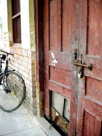 ... Behind the closed doors. 