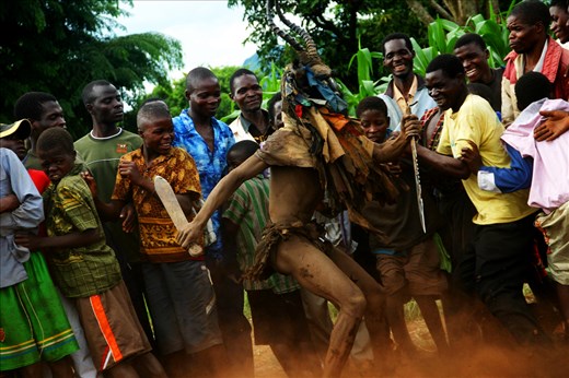 The Nhau is a dance of Tete in the north of Mozambique, UNESCO world heritage