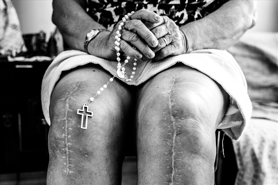 Doctors said she could not walk, but with his strength and faith nothing is impo