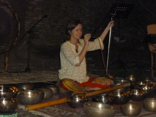 Preparing to sing again :))))