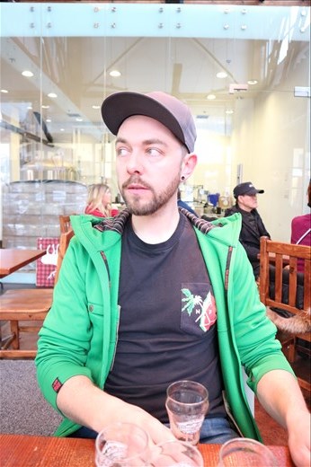 Sterling just taking it all in.