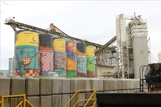 Beautiful British Columbia. Even the industrial parts of the city are interesting and fun to look at!