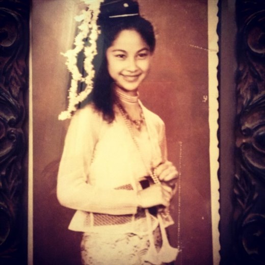 Grandma in traditional dress