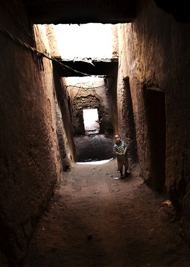 Khalil, curious as I was, innocent as I was, insecure as I was, frightened as I was... may be it was a self-portrait.