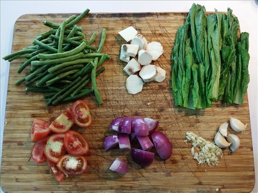 Prepare your vegetables!