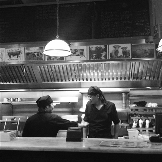 Chinese man working away in Dublin