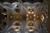 The roof of La Sagrada Familia. The church is financed solely by donations.: by missmygind, Views[228]