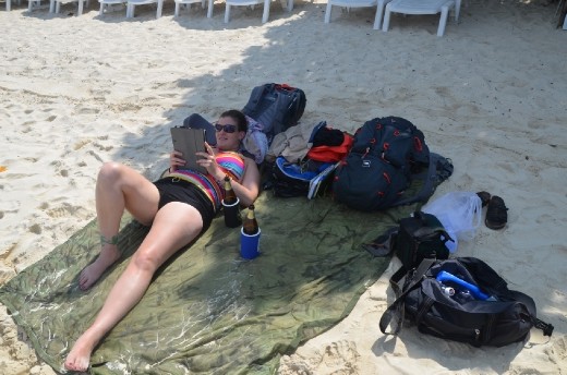 Waiting at the Beach